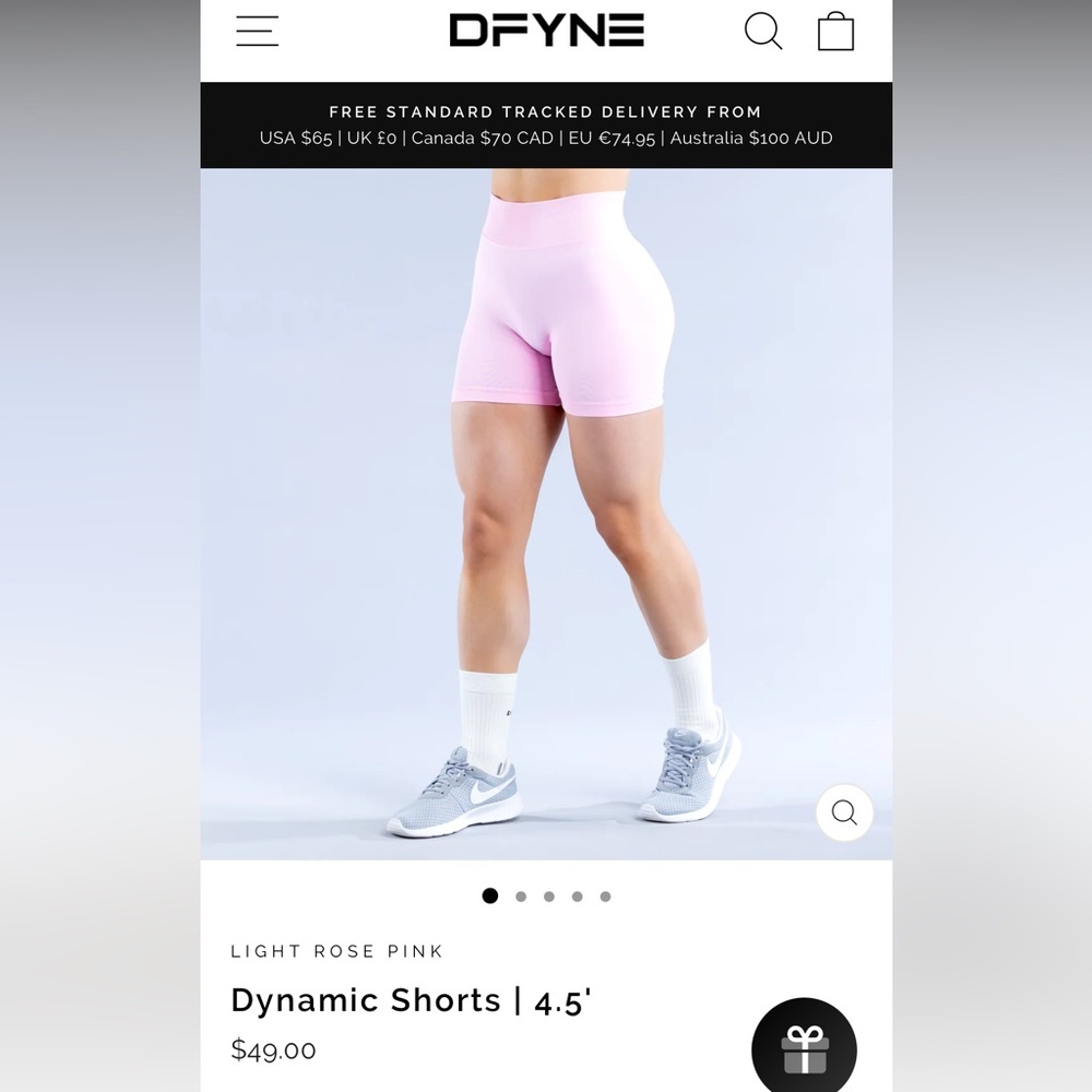 DFYNE Dynamic shorts